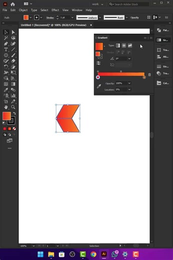 Learn This Illustrator Trick in 30 Seconds #shorts