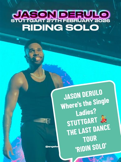 Jason Derulo 'Ridin Solo' Live Performance in Stuttgart