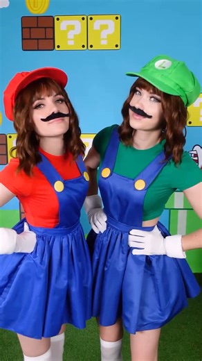 Nichameleon on Instagram: "Mario Bros cosplay in celebration of the new game!!! Did you get the Switch 2? 👀"