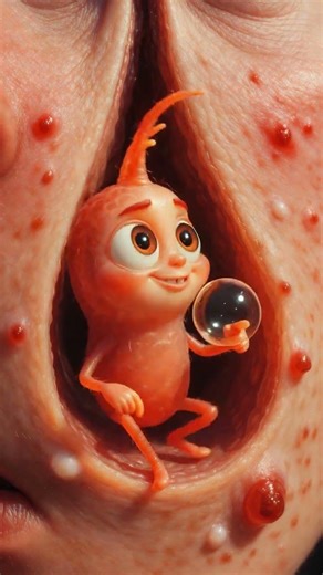 “Cutibacterium Bacteria & Pimples – Animated Educational Video