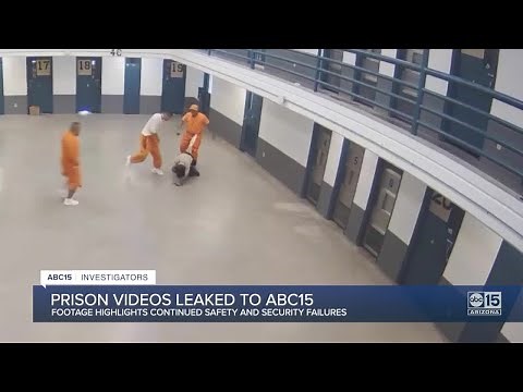 Leaked Arizona Department of Corrections prison videos show brutal assaults, security failures