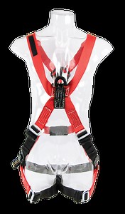 "X" Style Harness with nylon loop back attachment