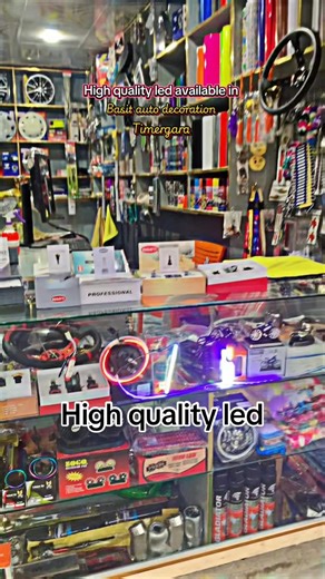 High quality led available in basit auto decoration timergara in reasonable prices #basitautodecoration #viralvideo #trending #foryoupage