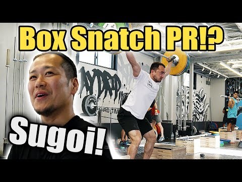 Clarence Kennedy impresses Japanese Weightlifting coach