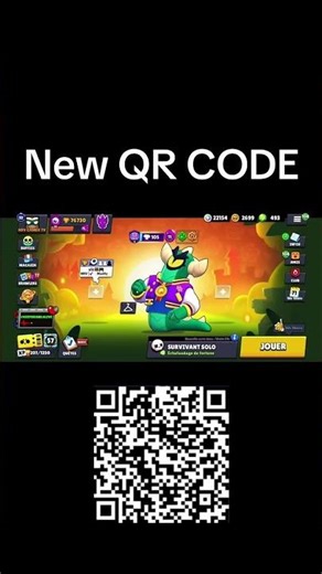 New QR CODE #brawlstars #brawladventurebook #newbrawler