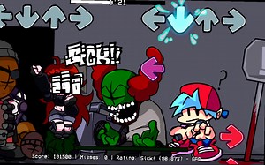 【FNFmod】Tricky唱kaboom