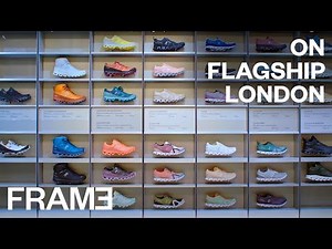 On's retail space is designed like a science museum | On Flagship Store London