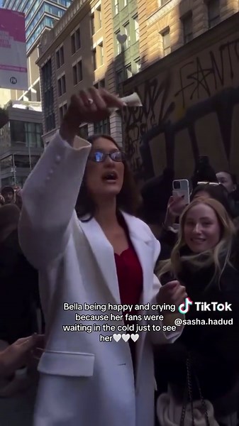 Bella Hadid: A Heartfelt Moment with Fans