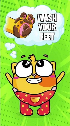 Are Your Feet REALLY Clean? 🦶🧼 Proper Foot Washing #learnforkids