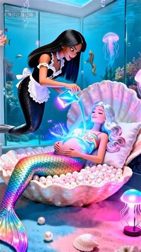 Mermaid Sad Story💔🧜‍♀💧 #shorts #ai #mermaid