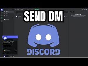 How to Send a DM on DISCORD - Direct Message #discord