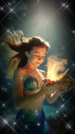 She Found a Magical Shell Underwater!