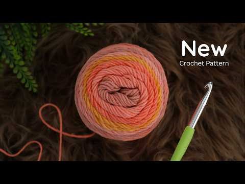 I Can’t Believe This Crochet Stitch Is This Simple! (10 Min Tutorial)