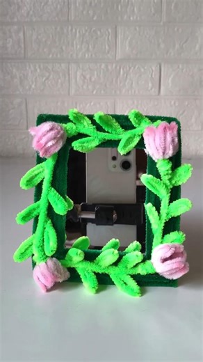 DIY Pinteresty Mirror |Cute Mirror #handmade #shorts #viralshorts #diy #trending#cuteflowers