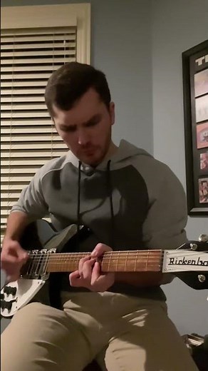 The Beatles - All My Loving Rhythm Guitar Rickenbacker 325c64