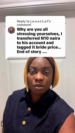 Replying to @j.a.n.e.t.t.a.1 | a nigerian bride