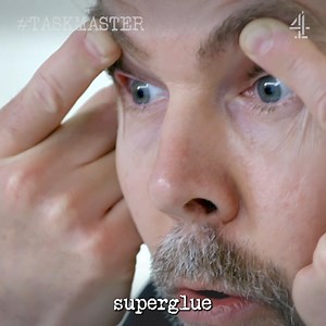 Don't blink... Longest time without blinking wins. | Taskmaster