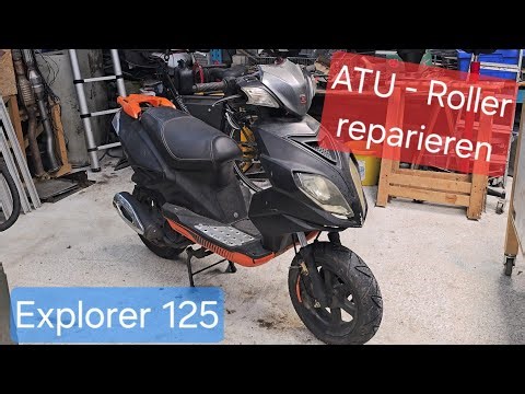ATU scooter repair | Explorer Speed ​​125 scooter