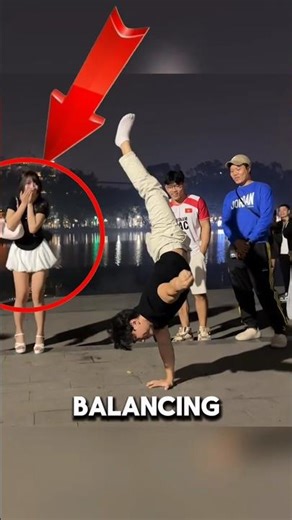 He started FLOATING in PUBLIC 🤯