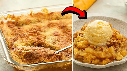 Easy 4-Ingredient Pineapple Dump Cake Recipe