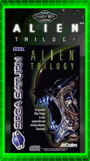 Alien Trilogy SEGA Saturn Gameplay #retrogaming #aliens