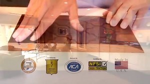 WellnessMats Original Anti-Fatigue Kitchen Mat, 72 Inch by 24 Inch, Grey