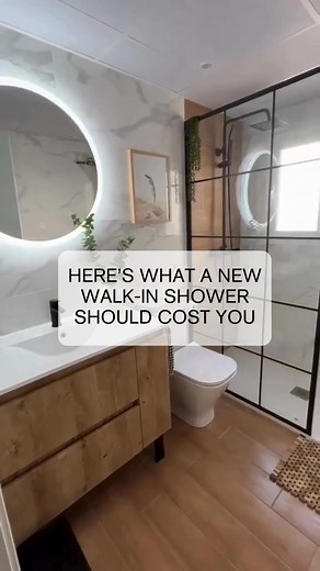 20K views | Here’s What 1-Day Walk-in Shower Should Cost You | HomeBuddy.com | Facebook