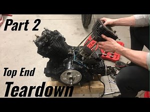 Yamaha Virago 1100 Cylinder & Head Removal | Top End Rebuild Pt 2