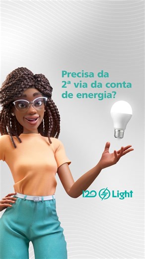 Precisa da segunda via da sua conta de energia? Têm diversas formas simples e rápidas de conseguir. Você pode solicitar por um dos nossos canais de atendimento que for mais prático pra você: 📱 App Light Clientes ✅ WhatsApp da Lia: (21) 99981-6059 💻 Agência Virtual: agenciavirtual.light.com.br ✉️ DM no Facebook: @lightclientes É rápido, fácil e seguro. #Light | Light