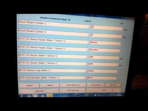 Opel Astra H 1.4 (2008) problem O2 sensor P0130