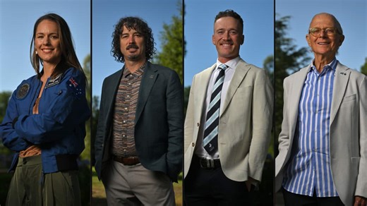Astronaut and three other 'visionaries' receive Australian of the Year awards