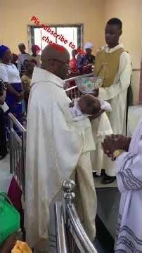 Emotional Child Dedication of 3 Families | Powerful Sunday Mass Moment