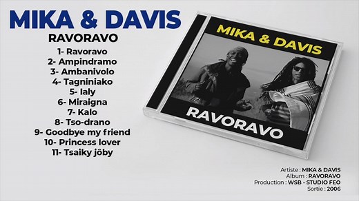 RAVORAVO by MIKA & DAVIS (Full Album - Audio) | Ma'h Boutique