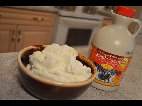 How to Make Maple Syrup Whipped Cream: Cooking with Kimberly
