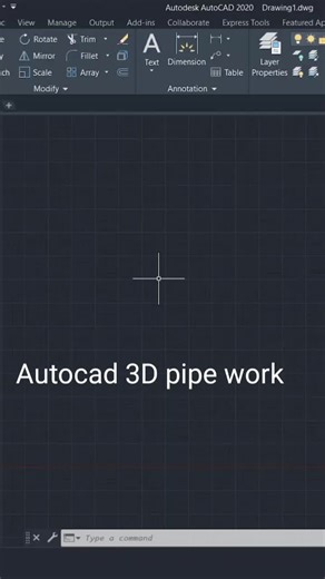 Autocad 3D pipe layout #fypage #mechanicalengineering #autocad3d #fyp #シ゚viral