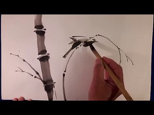 Sumi e: Bamboo and Birds