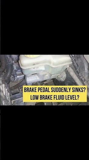 Symptoms Of A Bad Brake Master Cylinder#brakeproblem#mastercylinder
