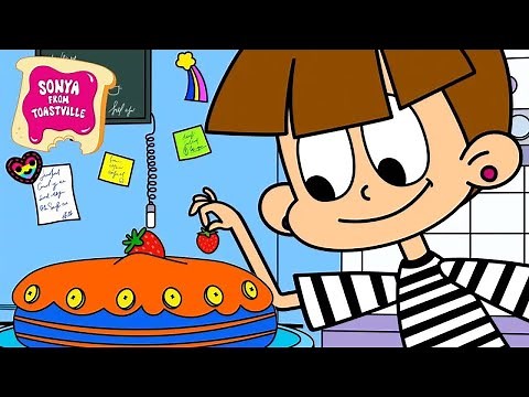 Sonya from Toastville | All episodes in a row 1-5 | New animated series for kids
