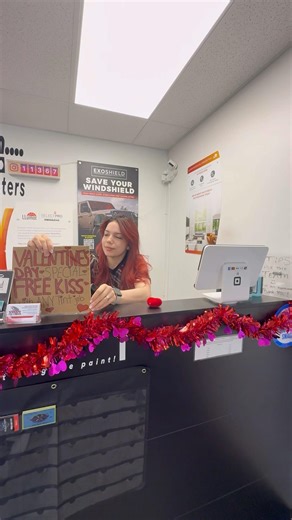 💘 Happy Valentine’s Day!Free kiss with every tint job…Installer participation not optional.
