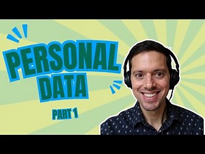 Personal Data Part 1 - Any Information - CIPP/E Certification Masterclass