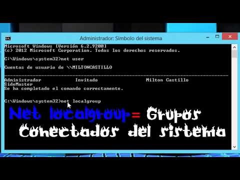 CAMBIAR una CUENTA LIMITADA a ADMINISTRADOR desde CMD | 2018 Funcional