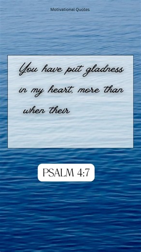 Praise the Lord ✨ PSALM 4:7 #shorts #bibleverse #jesus