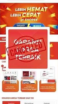 Tutorial Cara Keluar atau menarik diri dari promo nominasi harga terbaik di shopee