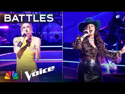 These Artists Couldn't Be More Different... But It Works | The Voice Battles | NBC