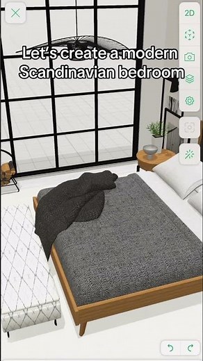 How to create a Modern Scandinavian bedroom