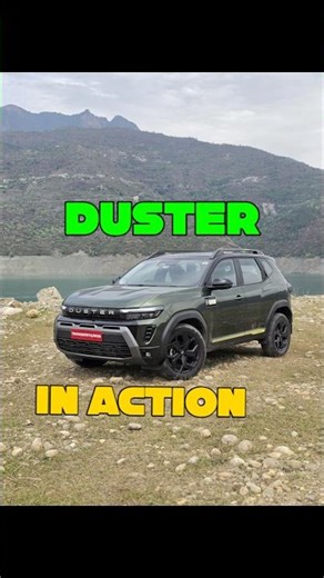 Can't say much about the Duster yet but here are some action shots. Does it look good on the road?