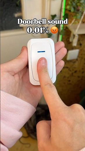 Doorbell Sound: 0.01% → 5000% ⚡️🔔