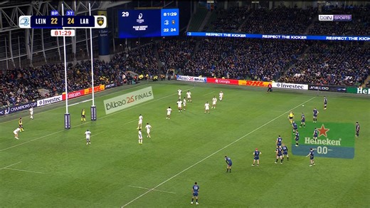 Quelle fin de match cruelle pour les Rochelais 🥲 Revivez tous les temps forts dès maintenant ➡️ https://bit.ly/45NeA5z #InvestecChampionsCup | European Rugby Champions Cup