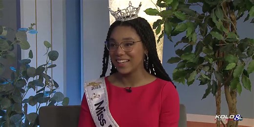 Miss Nevada’s Teen, Bella Hawkins, prepares for the national stage at Miss America’s Teen competition
