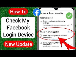 How To Check My Facebook Login Device (2023) | Who Use My Facebook Account